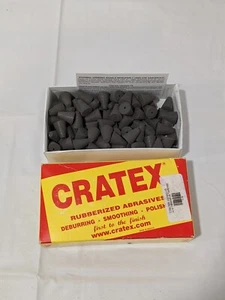 Punto de goma CRATEX 5/8" diámetro máximo x 7/8" de largo, cantidad cónica 100 14 M - Imagen 1 de 3