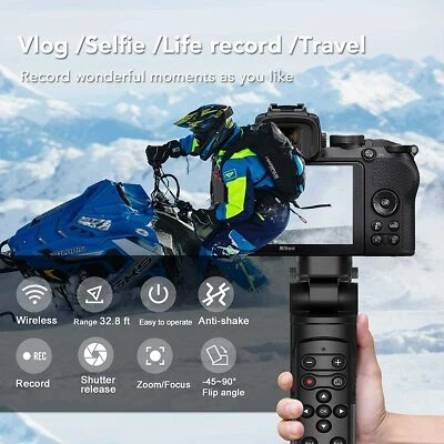 Wireless Remote Shooting Grip Tripod for Nikon Z30 Z50 Z7II Zfc P1000 A1000 P950 - Image 1 of 4
