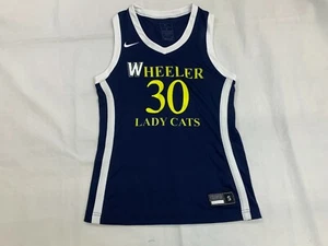 Nike Wheeler HS Wildcats Elite Basketball Jersey Women's S M L XL Navy AV2219 - Picture 1 of 3