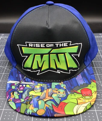 Gorra Nickelodeon Rise Of The Teenage Mutant Ninja Turtles para niños Snapback azul Foto 1 de 4