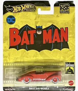 DC Comics Batman First Batmobile in Red Premium Pop Culture - Picture 1 of 4