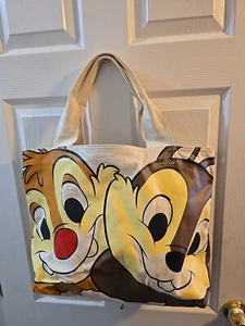 Disney Chip N Dale große Tasche mit 3D Schwänzen weiß/braun - Bild 1 von 16