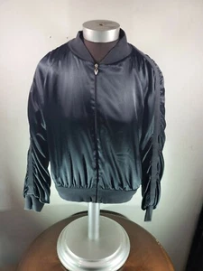 Chaqueta Victoria Secret Para Mujer Mediana Negra Poliéster Cremallera Completa Manga Larga  - Imagen 1 de 11