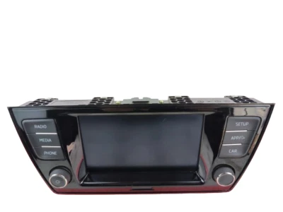 SKODA FABIA III RADIO CAR AUDIO HI FI PLAYER AUTORADIO 6V0035871J - Bild 1 von 2