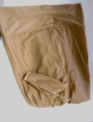 Ölglanz Strumpfhose mit Penishülle ( OFFEN ) 30 Den Größe M-XXL Farbe Haut Braun - Bild 1 von 3