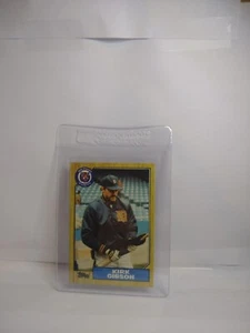 1987 Topps KIRK GIBSON DETROIT TIGERS MINT! B1 - Picture 1 of 2