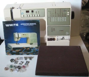 White 8410 Euroflair Computerized Sewing Machine with Original Manual - Picture 1 of 12
