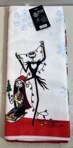 Disney Nightmare Before Christmas 2Pk Kitchen Hand Towels 15x25 100%Cotton - Picture 1 of 2