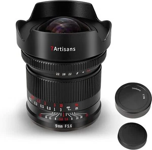 7artisans 9mm F5.6 Full Frame Ultra Wide-Angle Lens for Sony E-Mount Cameras - Picture 1 of 8