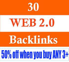 30+ backlinks Web 2.0 SEO