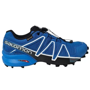 Salomon Men's 8.5 Speedcross 4 GTX Hiking Trail Shoes Blue Sky Diver/Indigo - Picture 1 of 13