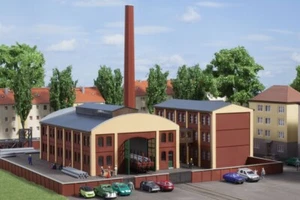 N Scale Buildings - 14475 - Factory building - Kit - Picture 1 of 4