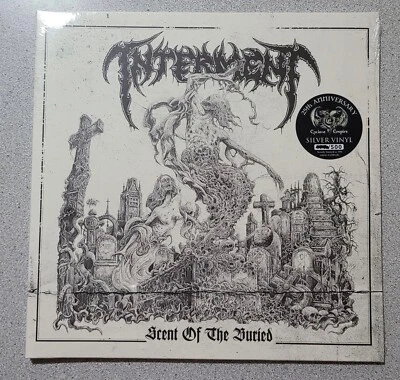 INTERMENT-SCENT OF THE BURIED-LP-VINYL-COLOR SILVER-GATEFOLD-death-metal Foto 1 de 2