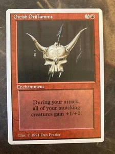 *** SUMMER Orcish Oriflamme *** NM-Mint! - DUTY PAID - Edgar Edition MtG Magic - Bild 1 von 2