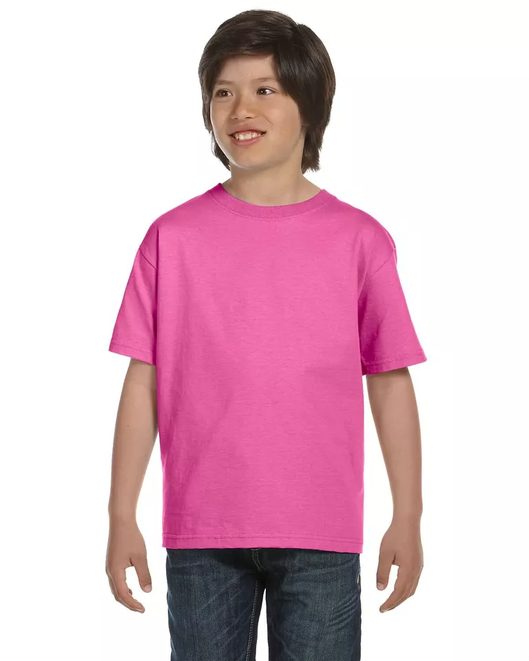 Camiseta Gildan Juvenil Mangas Cortas 5.6 OZ 50/50 DryBlend XS-L G800B Foto 1 de 1