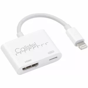 Callstel HDMI-Adapter für iPhone & iPad mit Lightning-Anschluss, Full HD - Bild 1 von 7