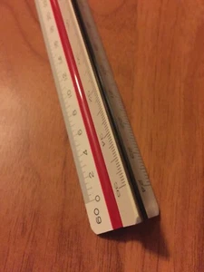 Engineer’s 12” Triangular Scale Universe 300E Japan - Bild 1 von 4