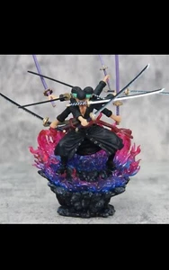 ⚔️ Figurine Roronoa Zoro - Forme Shura | 3 Têtes, 6 Bras, 9 Épées | 15cm | One - Bild 1 von 4