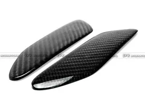 Carbon Fiber Rear Spoiler End Cap Cover 2Pcs For Mazda RX7 FD3S Mazdaspeed - Foto 1 di 5