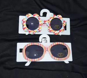 Gafas de sol Gymboree ISLAND GETAWAY florales y a rayas nuevas con etiquetas talla a elección - Imagen 1 de 7