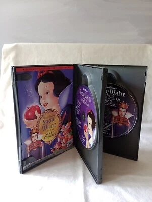 SNOW WHITE AND THE 7 DWARFS. 2 X DVD REG 1 PLATINUM EDT. BOOKLET. THX - Image 1 of 3