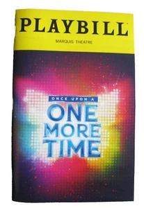 Broadway Playbill Once Upon a ONE MORE TIME Marquis Theatre Britney Spears - Foto 1 di 3