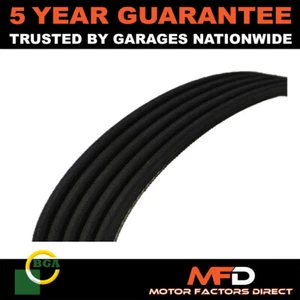 Fits Mitsubishi Colt 2004-2012 Smart Forfour 2004-2006 BGA V Ribbed Drive Belt - Picture 1 of 3