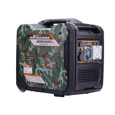 Inverter Generator Portable Petrol 5.5KW Max 5.0KW Rated Electric Start for Home - Image 1 of 4