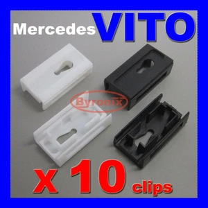 MERCEDES VITO W638 V CLASS FRONT WINDSCREEN A PILLAR SIDE TRIM CLIPS 638 - Picture 1 of 1