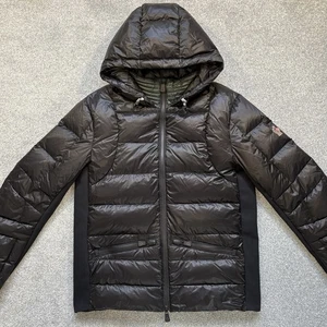 Moncler Grenoble Mouthe schwarz gefütterte Jacke Größe 4 Large 100 % authentisch - Bild 1 von 14