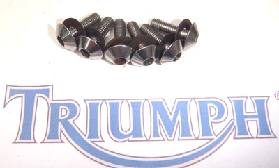 TRIUMPH DAYTONA 955i TORNILLOS DE PANTALLA, PERNOS DE MONTAJE DE PARABRISAS COMO SE MUESTRA 2005 Foto 1 de 4