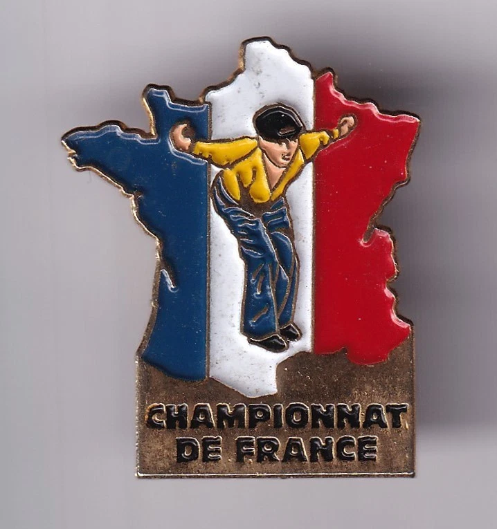 RARE PINS PIN'S .. SPORT PETANQUE JEUX DE BOULES TEAM CHAMPIONNAT DE FRANCE ~GB - Photo 1/1