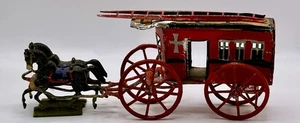 HEYDE o similar - Antiguo camión de bomberos tirado por caballos/ambulancia caballo de 0,40 mm - Lote B85 - Imagen 1 de 5