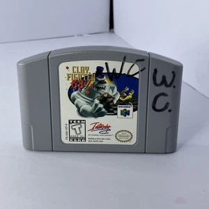 Clay Fighter 63 1/3 Spiel Cartridge (Nintendo 64, N64, 1997) Original Gebraucht - Bild 1 von 3