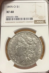 1895-O NGC XF40 Morgan Silber Dollar - Bild 1 von 4