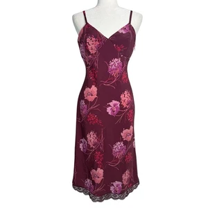 Vintage Express Y2K Midi Fee Babydoll Schlupfkleid feminin romantisch Spitze 7/8 - Bild 1 von 9