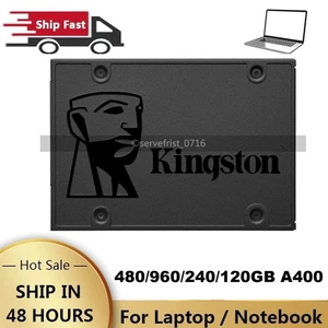 SSD 480/960/240/120 GB A400 SATA3 2,5" Kingston Interno SA400S37-HDD Estado Sólido - Imagen 1 de 9