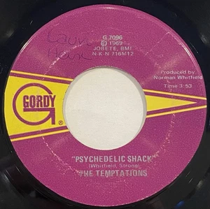 The Temptations – Psychedelic Shack / That's The Way Love Is – Gordy - G 7096 7" - Picture 1 of 4