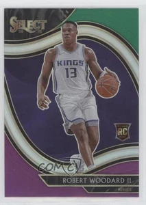 2020 Select Courtside Green White Purple Prizm Robert Woodard II #264 Rookie RC - Picture 1 of 3