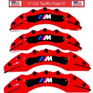 Brake Caliper Cover for BMW X1 X2 X3 X4 X5 X6 M3 M4 M2 M1 F30 F10 F20 E30 E36SET - Picture 1 of 12