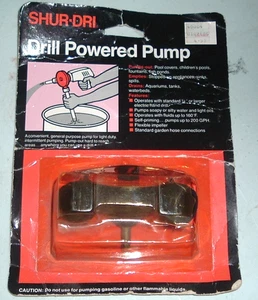 nos shur-dri trapano pompa alimentata fino a 200 gph. sd-dp-75 - Foto 1 di 3
