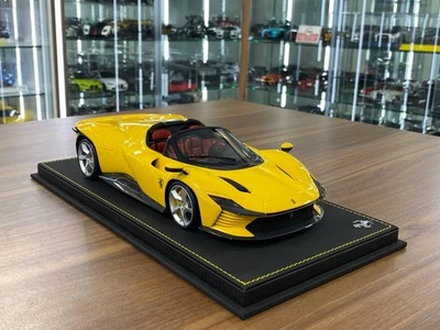 Ferrari SP3 Daytona BBR Giallo Modena Ltd 48 Collector Edition [1/18 Resin] - Image 1 of 4