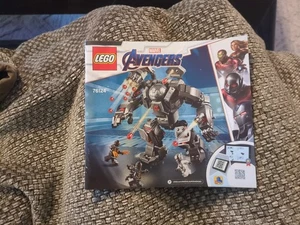 Lego Marvel Avengers Libro de instrucciones # 76124 - Solo manual - Sin figuras - Imagen 1 de 3