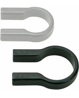 Rixen & Kaul Klickfix Handlebar Clamps Pair Black 35mm - Image 1 of 2