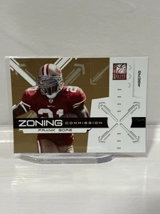 Maglia Frank Gore 2010 Panini Donruss Elite Zoning Commission /999 49ers - Foto 1 di 3