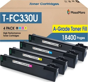 T-FC330U Compatible Toner Cartridges Replacement for Toshiba E-Studio 330AC 4... - Picture 1 of 9
