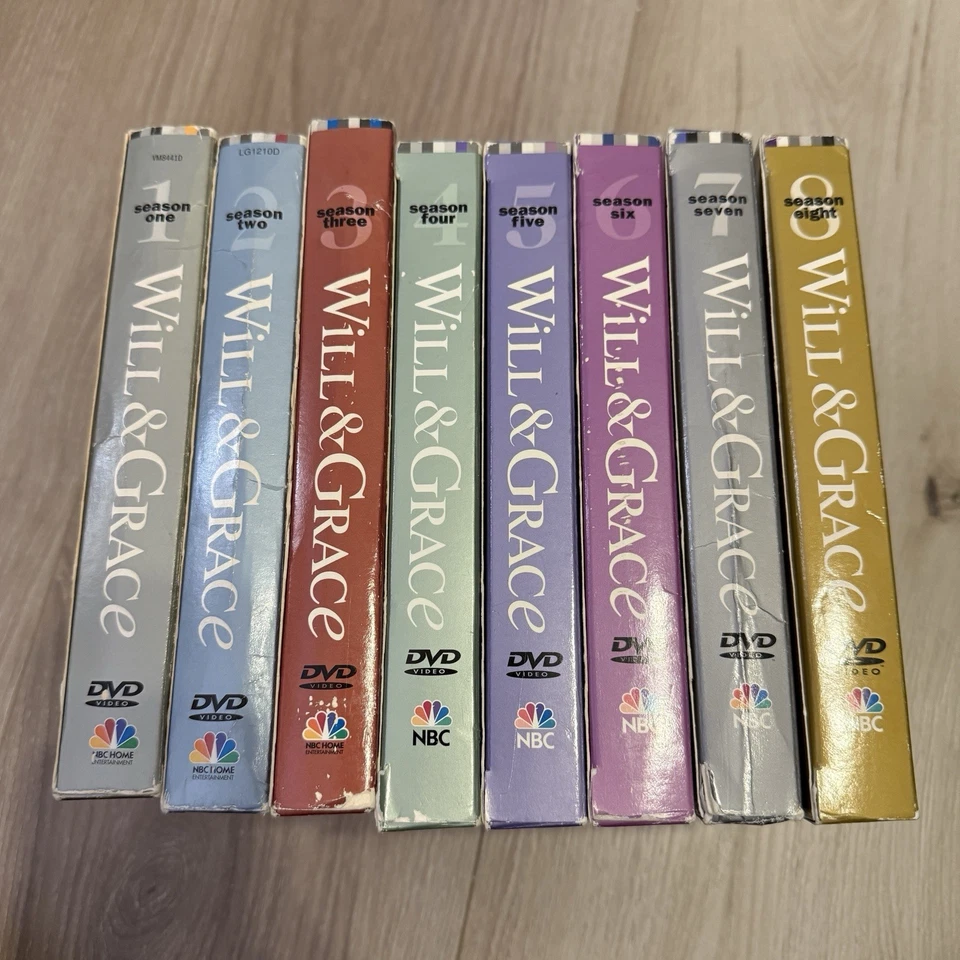 Will and Grace Complete Series DVD Collection 1-8 Foto 1 de 1