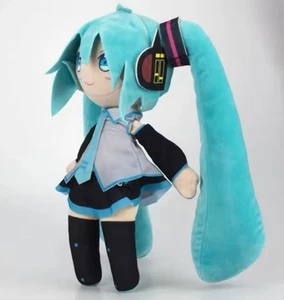 Hatsune Miku Plush Doll 25cm Japanese Anime Stuffed Toy Soft Pillow Gift - Picture 1 of 3
