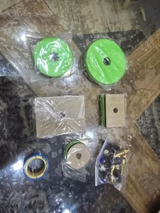 Kit de 5 almohadillas para probador de vacío de asiento de válvula 5 pares rápidos + 5 accesorios de latón - Imagen 1 de 5
