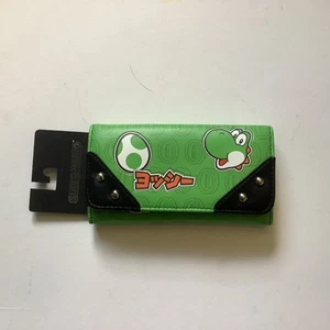 Cartera plegable Yoshi Super Mario Bioworld nueva con etiqueta - Imagen 1 de 6